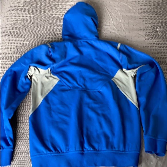 Nike Full Zip Warm Fleece Hooded Jacket in Blue - Picture 5 of 6